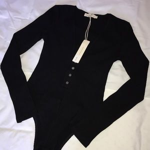 Button up body suit